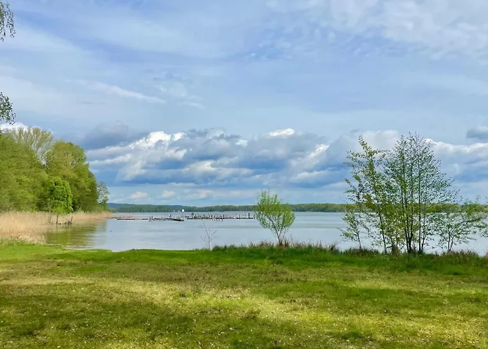 Bad Seerose Mit Seeblick, Dachterrasse, Pool Und Sauna * Bad Saarow